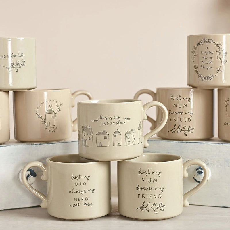 Celebrations Happy Place mug 275ml, imported from the UK