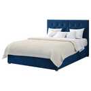 Aspire Kingsize Ottoman Bed in Navy - British product
