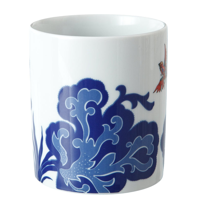 Meissen porcelain mug Indian Bird 250ml, imported from the UK