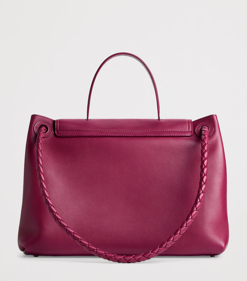 Bottega Veneta Ciao Ciao top-handle bag in calfskin leather, imported from the UK