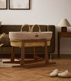 Little Green Sheep rocking moses basket stand, imported from the UK
