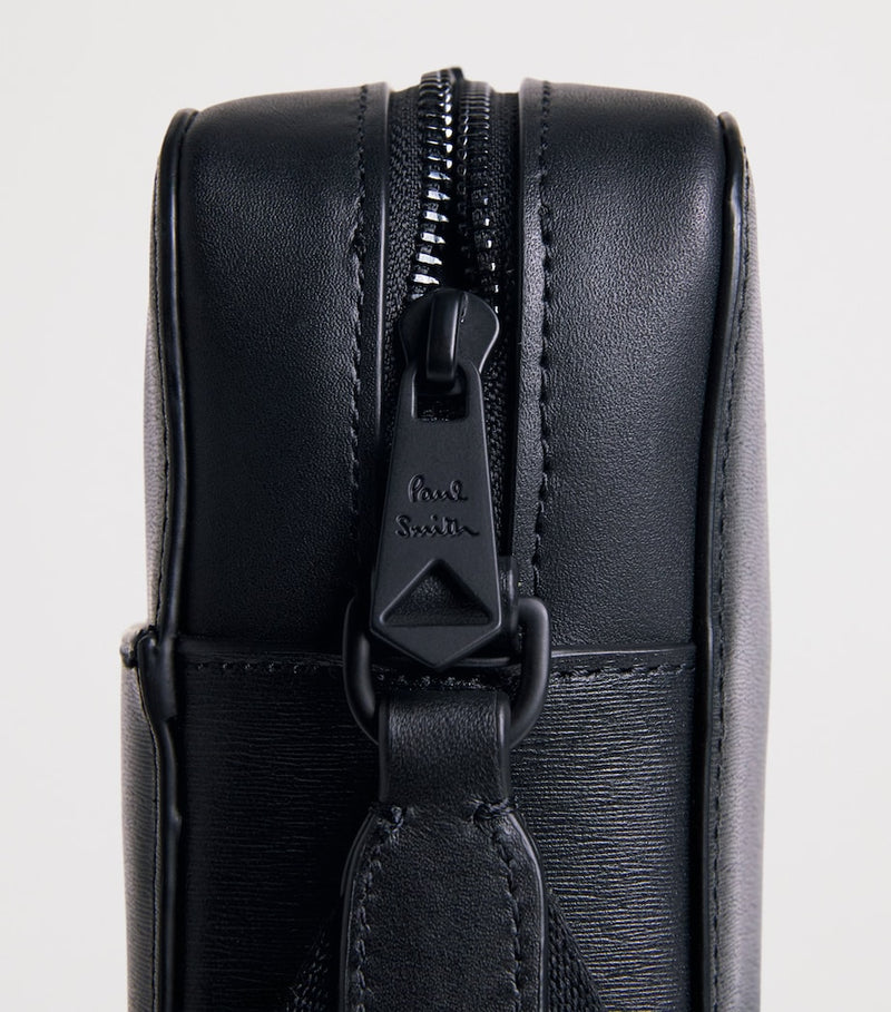 Paul Smith leather cross-body bag - British product