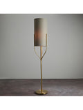 Gallery Home Nanaimo brass floor lamp - British product