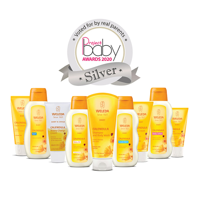 Weleda Calendula Baby Oil Fragrance Free 200ml - British product