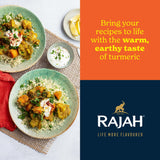 Rajah ground turmeric 1kg bag (British brand)