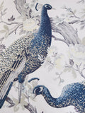 Laura Ashley Blue Midnight Belvedere duvet cover and pillowcase set, UK version