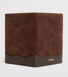 Suede Passport Holder with 4 Card Slots, 16cm x 12cm x 1cm