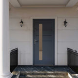 Costco UK Dortech Ilkley Aluminium Front Door with Lever Handle Grey- Buy online at McGrocer