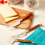 Fortnum's cheese knife set with three knives in gift box (British brand)
