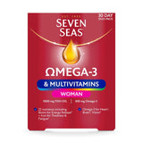 Seven Seas Omega 3 multivitamins for women 2 x 60 count (British brand)