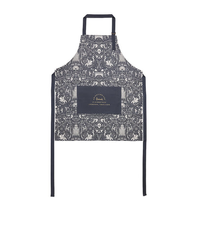 Harrods Harrods Cotton Knights of Brompton Apron- Buy online at McGrocer