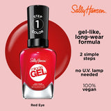 Sally Hansen Nail Polish Miracle Gel Red Eye, imported from the UK