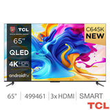 TCL 65C645K 65 Inch QLED 4K Ultra HD Smart TV GOODS Costco UK