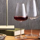 Luigi Bormioli crystal Bordeaux glasses 8 pack, imported from the UK