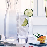 Luigi Bormioli Michelangelo hi-ball glasses 435ml 8 pack (British brand)