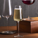 Costco UK Luigi Bormioli Talismano Crystal Flute Glasses, 400ml, 8 Pack- Buy online at McGrocer