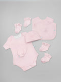 Babyblooms pink baby clothes bouquet 0-6 months, UK version