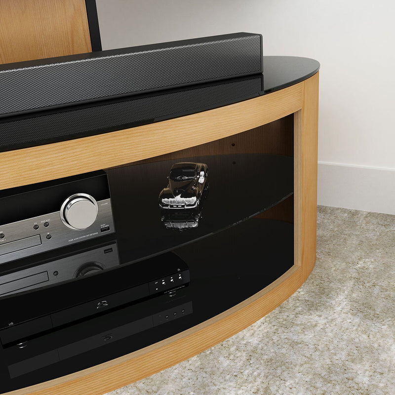 AVF TV stand for 65-inch TVs in 2 colours - British product