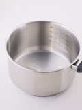 Judge polished steel cookware set 3 pieces, imported from the UK