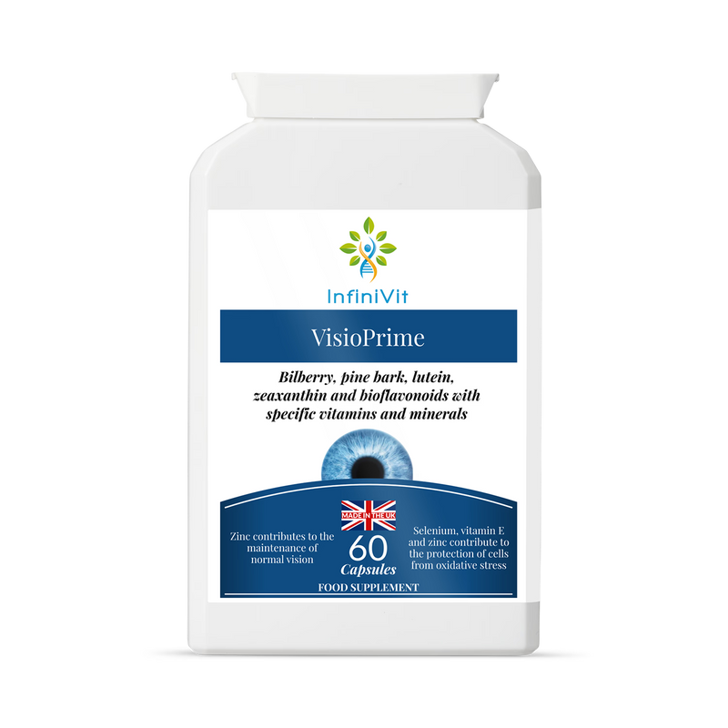 InfiniVit VisioPrime eye health supplement 60 capsules - British product