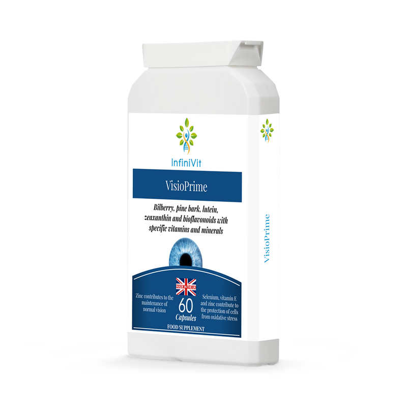 InfiniVit VisioPrime eye health supplement 60 capsules - British product
