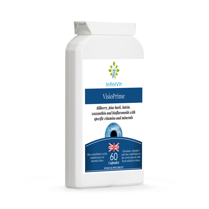 InfiniVit VisioPrime eye health supplement 60 capsules - British product