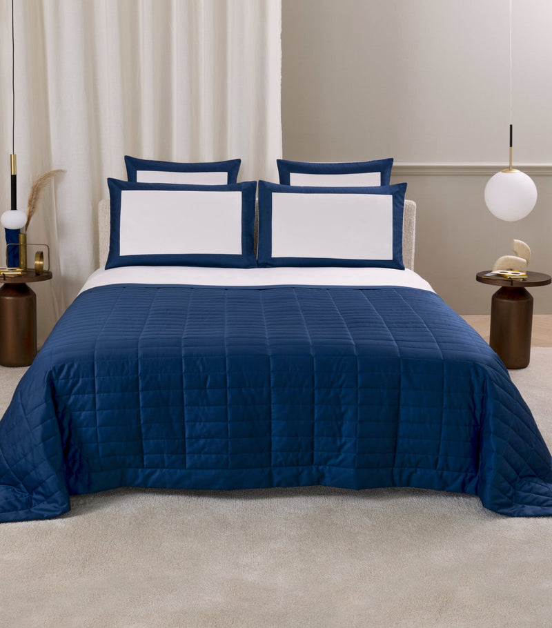 Frette rectangular light bold quilt cotton sateen - British product