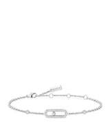 Harrods Messika Move Uno White Gold Diamond Bracelet 0.19ct- Buy online at McGrocer