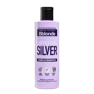 Superdrug Bblonde Intense Silver Shampooing Sans Jaune pour Cheveux Blonds- Acheter en ligne chez McGrocer