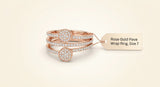 Cartier Juste un Clou ring rose gold diamonds, UK version