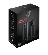 Harrods Peugeot Night Electric Salt and Pepper Mill Set- Buy online at McGrocer