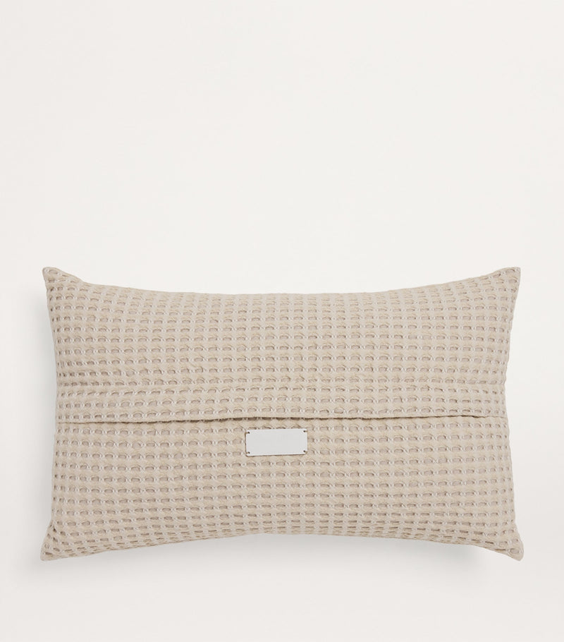 Peter Reed Textured Checkers cushion 50cm x 30cm, imported from the UK