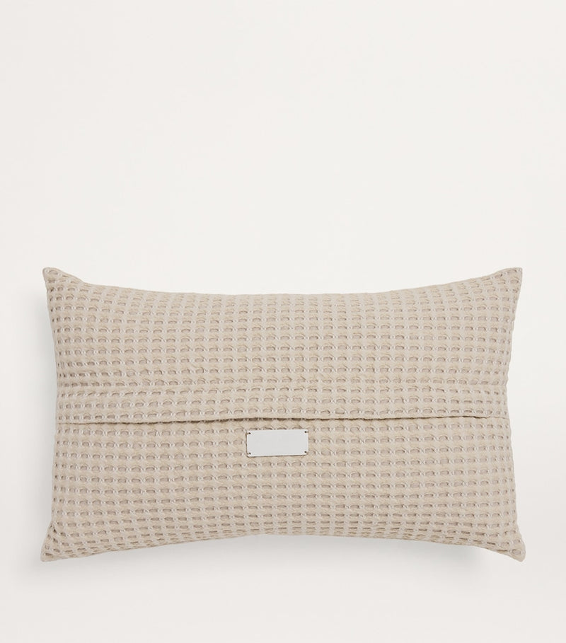 Peter Reed Textured Checkers cushion 50cm x 30cm, imported from the UK