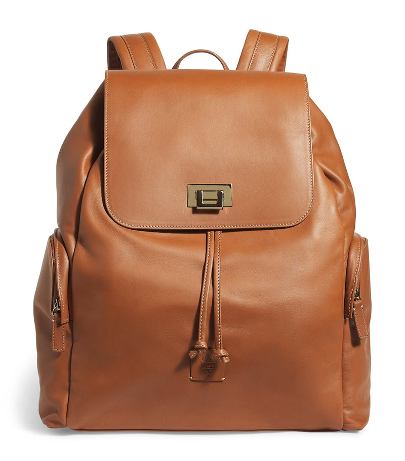 Eleventy calfskin leather backpack - British product