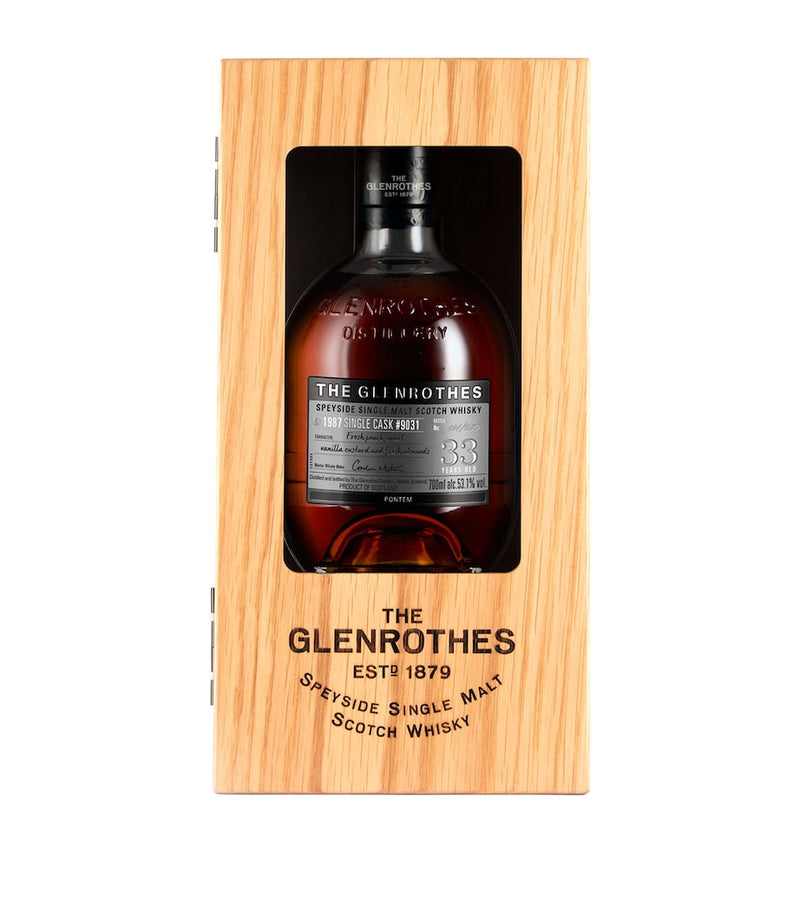 The Glenrothes Pontem 33 year old single cask whisky, imported from the UK