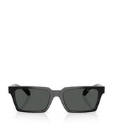 Harrods Versace Acetate Rectangular Sunglasses- Buy online at McGrocer