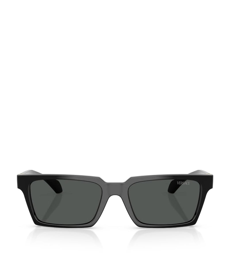Versace rectangular acetate sunglasses - British product