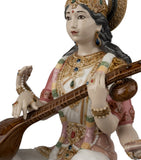 Lladró Goddess Saraswati figurine - British product