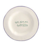 Laetitia Rouget You Give Me Butterflies dessert plate 22cm, UK version