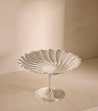 Soho Home silver-plated footed platter H17cm, imported from the UK
