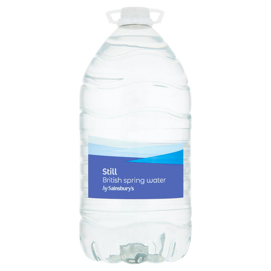 Sainsbury's British Still Spring Water 5L GOODS Sainsburys   