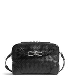 Bottega Veneta Andiamo messenger bag leather Intrecciato weave, UK version