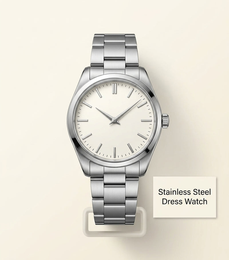 Cartier Tank Must watch stainless steel 25.5mm (British brand)