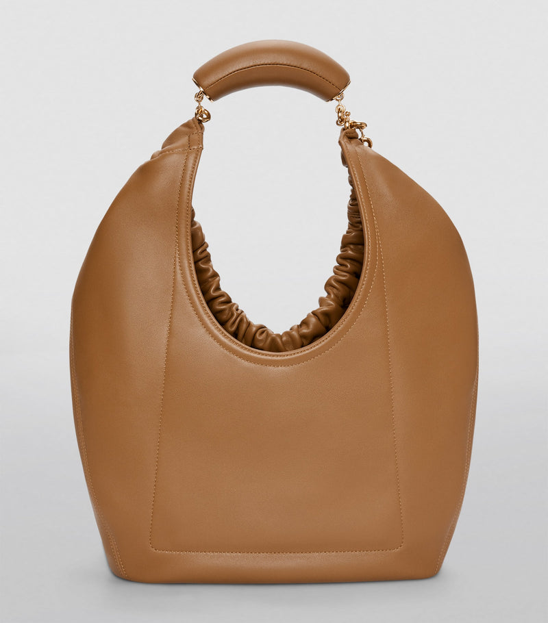 LOEWE Squeeze top-handle nappa lambskin bag - British product