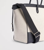 Dunhill Century 45 tote bag with leather trim, imported from the UK