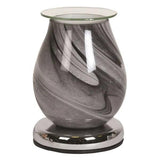 Superdrug Aroma Electric Touch Wax Melter Grey Swirl 16cm- Buy online at McGrocer