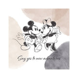 Superdrug Disney Say Yes To New Adventures Mickey and Minnie Mouse Wall Print- Buy online at McGrocer