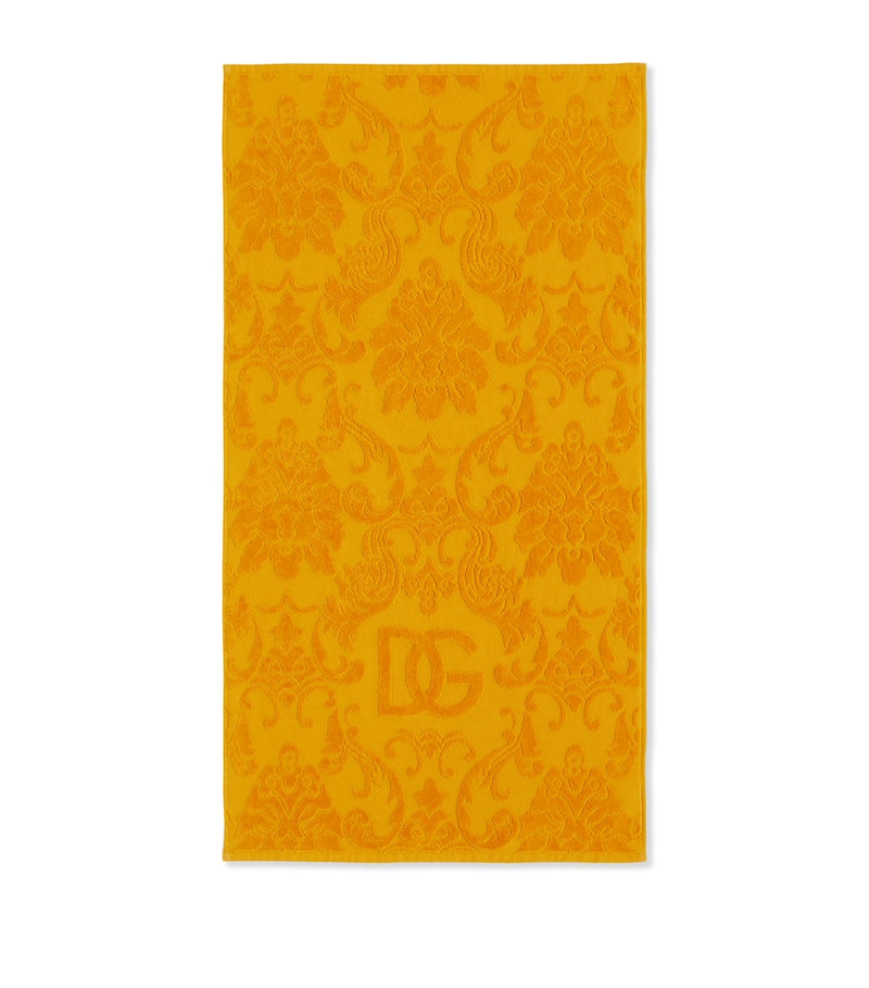 Dolce&Gabbana set of 5 cotton jacquard bath towels (British brand)