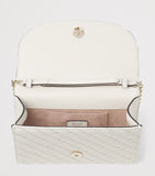 Jimmy Choo Curve leather clutch bag, imported from the UK