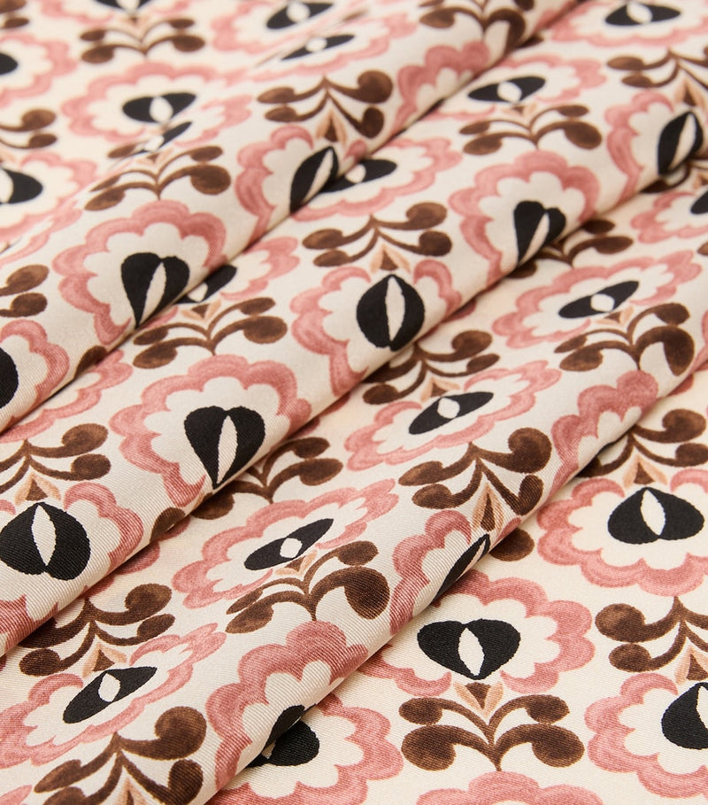 Weekend Max Mara silk geometric print scarf 90x90cm, imported from the UK